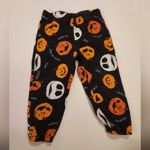 Disney The Nightmare Before Christmas Halloween Fleece Top and Bottom Set 2T - Picture 7 of 9